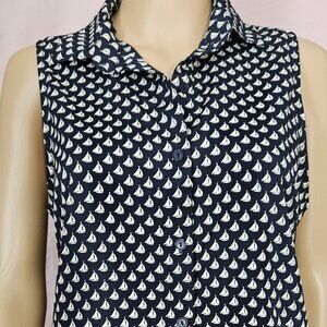 XXI Sleeveless Sailboat Woven